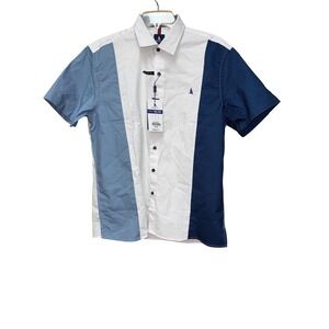 Regatta Sport Men M Cotton Blend Golf Office Work Nautical Preppy Coastal Summer